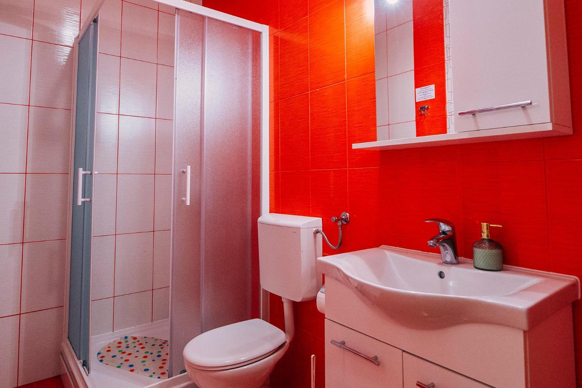 شقة Luxur Centar With Sea View Terrace Baška Voda الغرفة الصورة